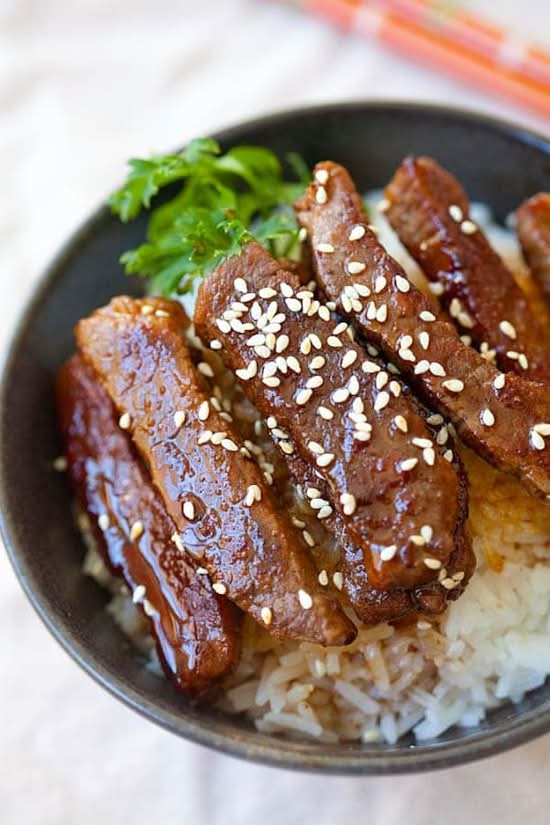 ㊣Beef Teriyaki Don